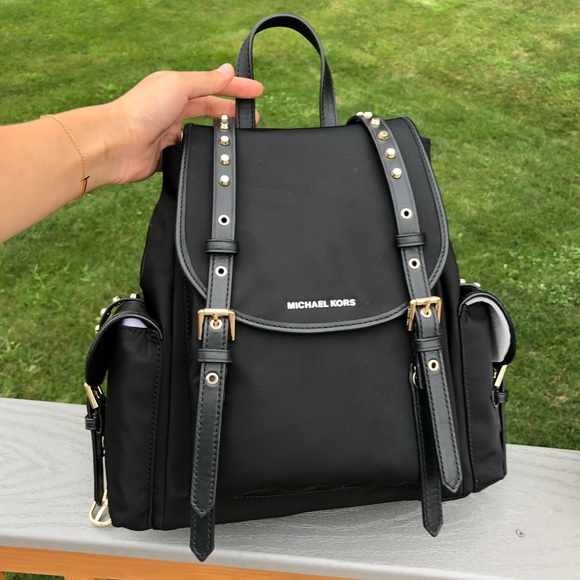 ted baker leather ruffle backpack